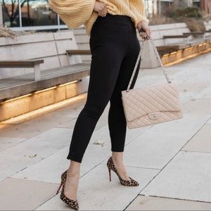 Spanx The Perfect Pant Back Seam Skinny Ankle Pants